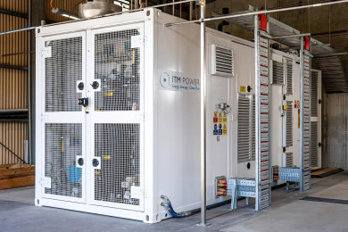 ITM Electrolyser at Blue Economy CRC’s Hydrogen Production and Research Facility